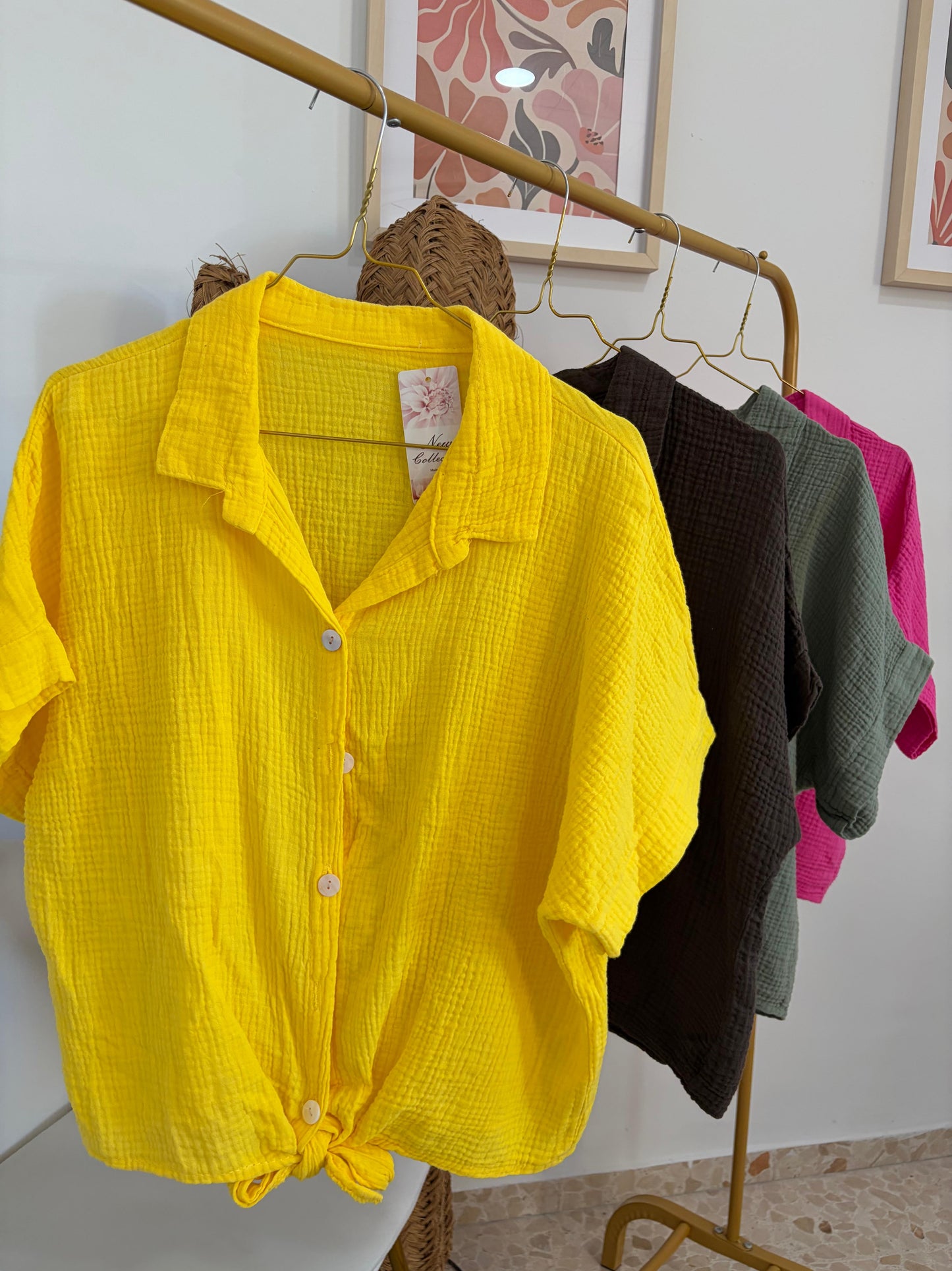 CAMISA DE BAMBULA (+COLORES)