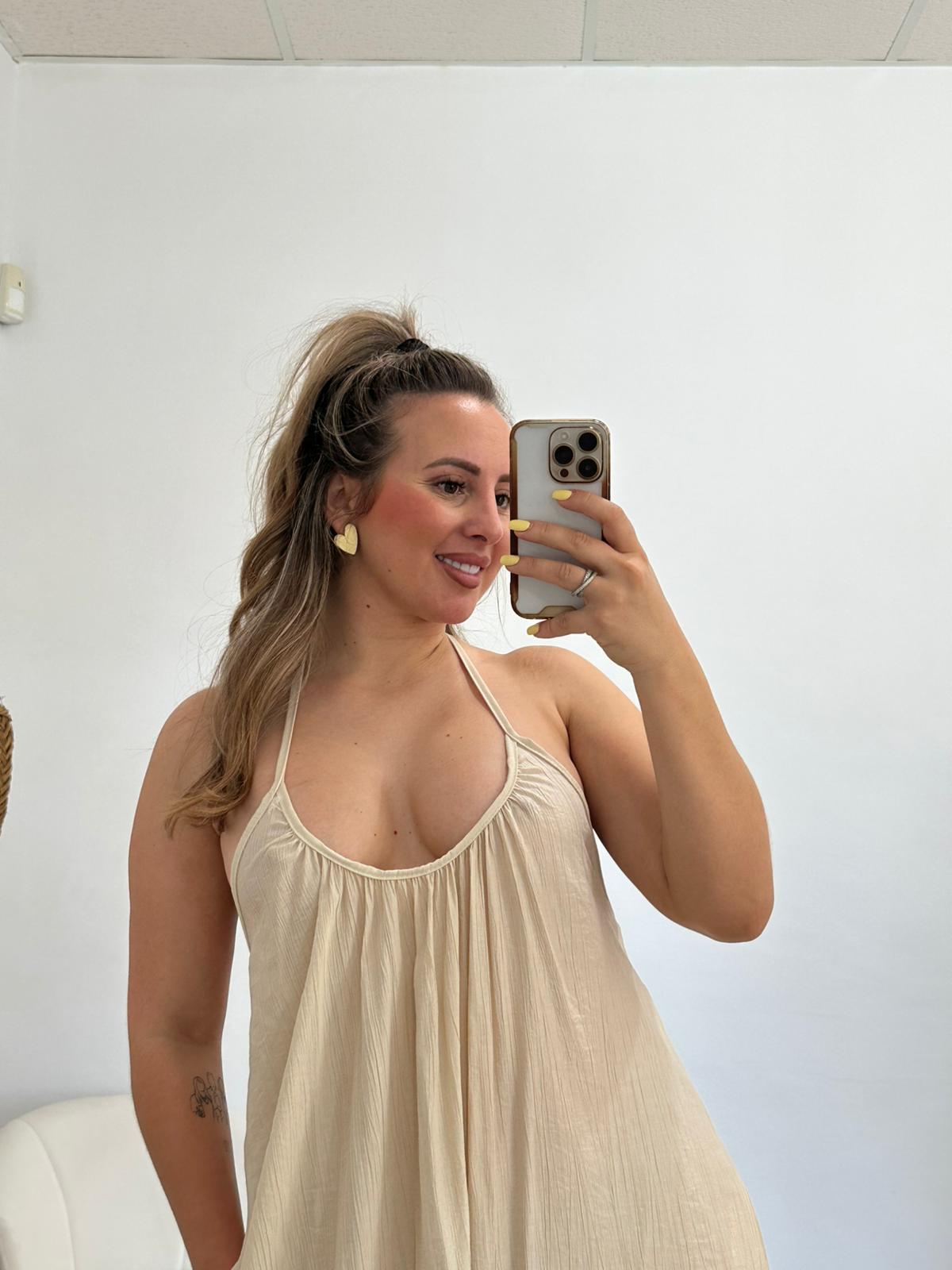 VESTIDO MARTINA BEIGE