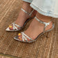 SANDALIA TACON PLATA