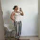 PANTALON RAYAS VERDE