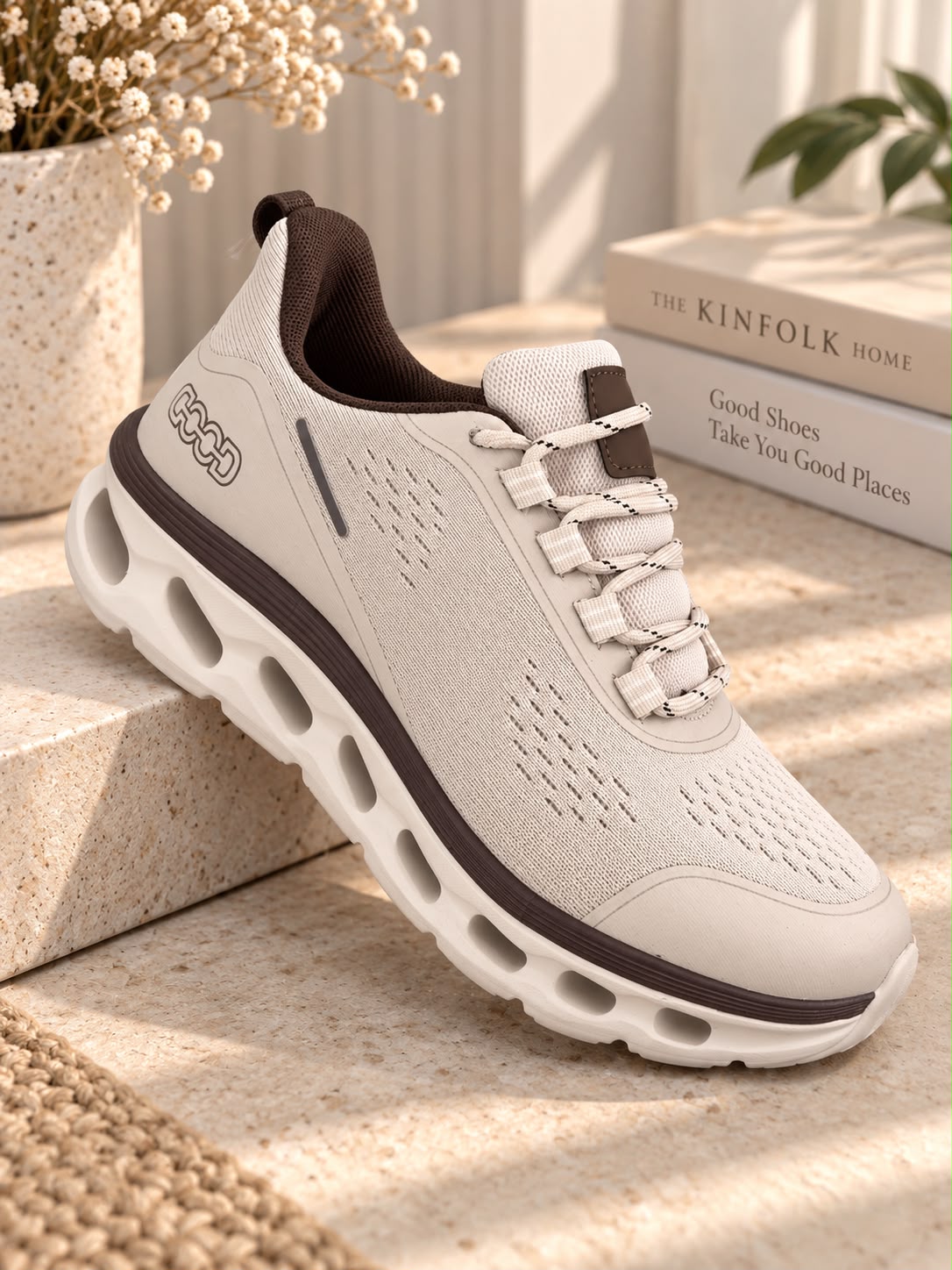 DEPORTIVAS RUNNING TAUPE
