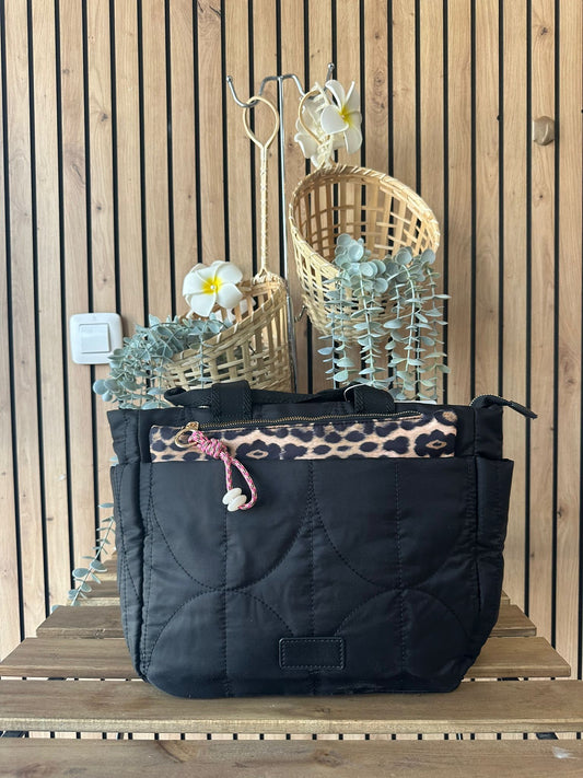 BOLSO BIM ACOLCHADO NEGRO