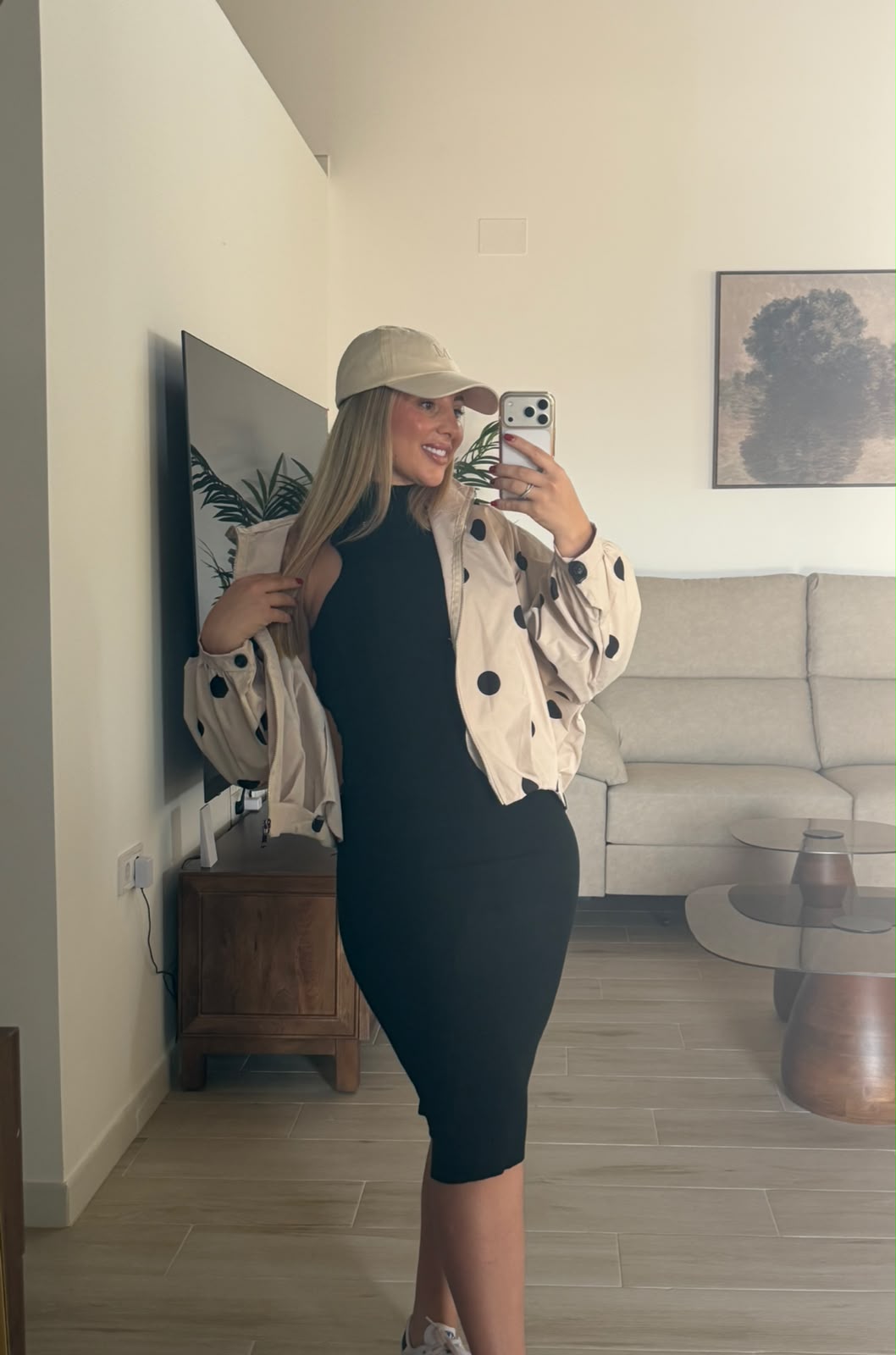 BOMBER LUNARES BEIGE