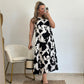 VESTIDO VACA NEGRO