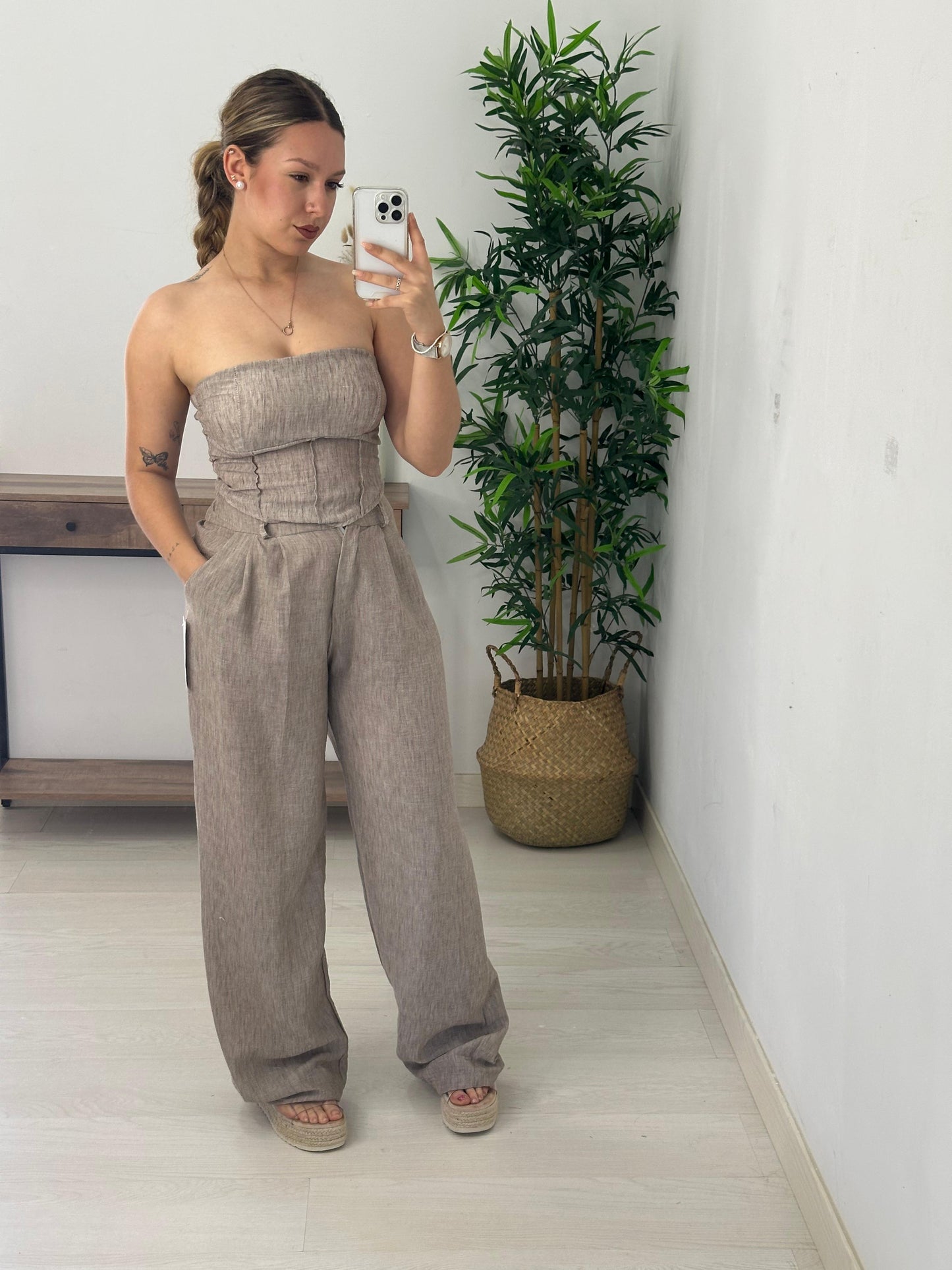 CONJUNTO LIBRE TAUPE
