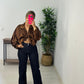 CAMISA LOLA MARRON