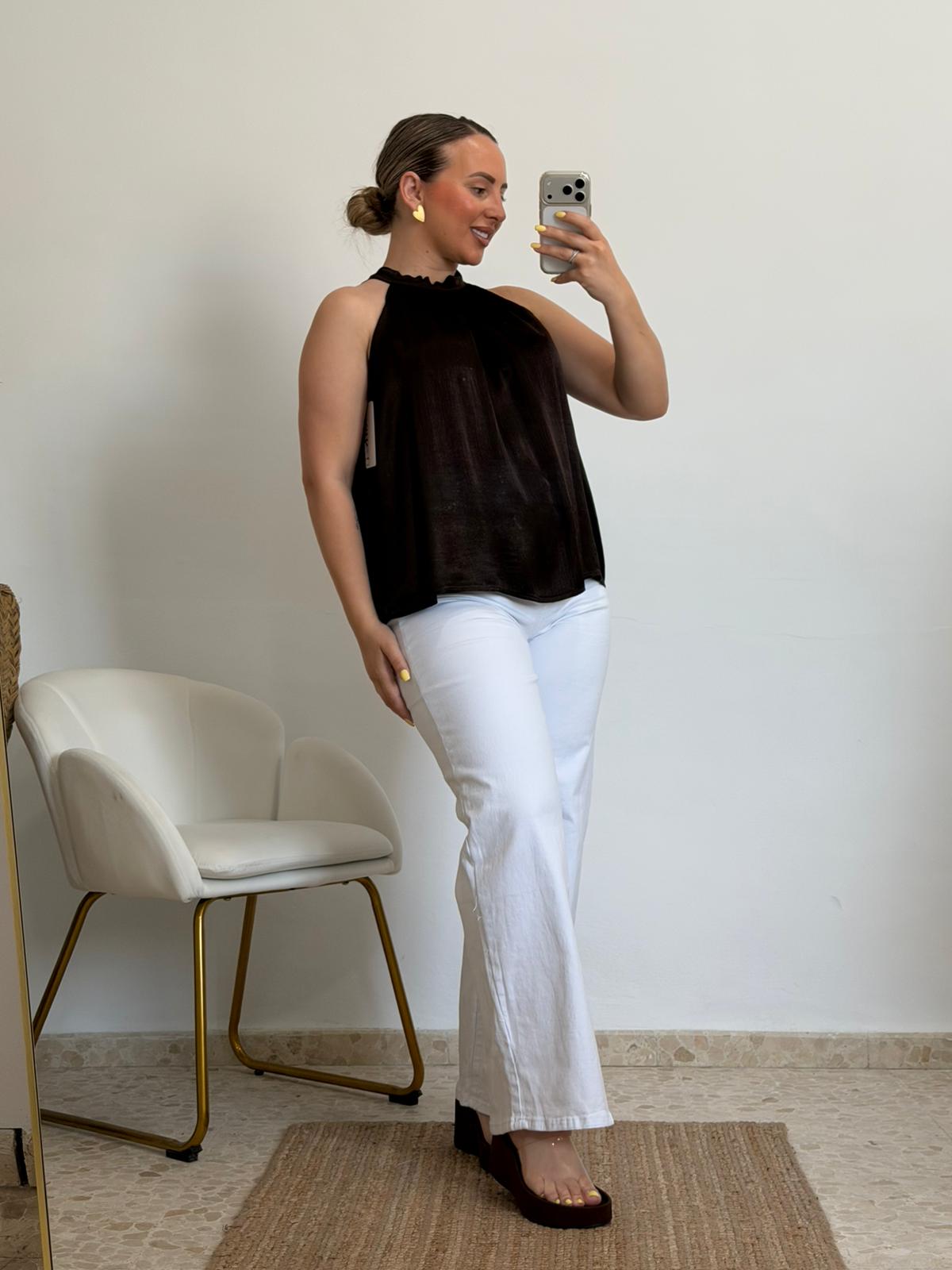 BLUSA AMERICA MARRON
