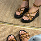 SANDALIAS AGATHA LEOPARDO