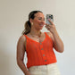 JERSEY CROCHET NARANJA