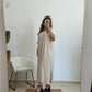 VESTIDO CAMISERO BEIGE