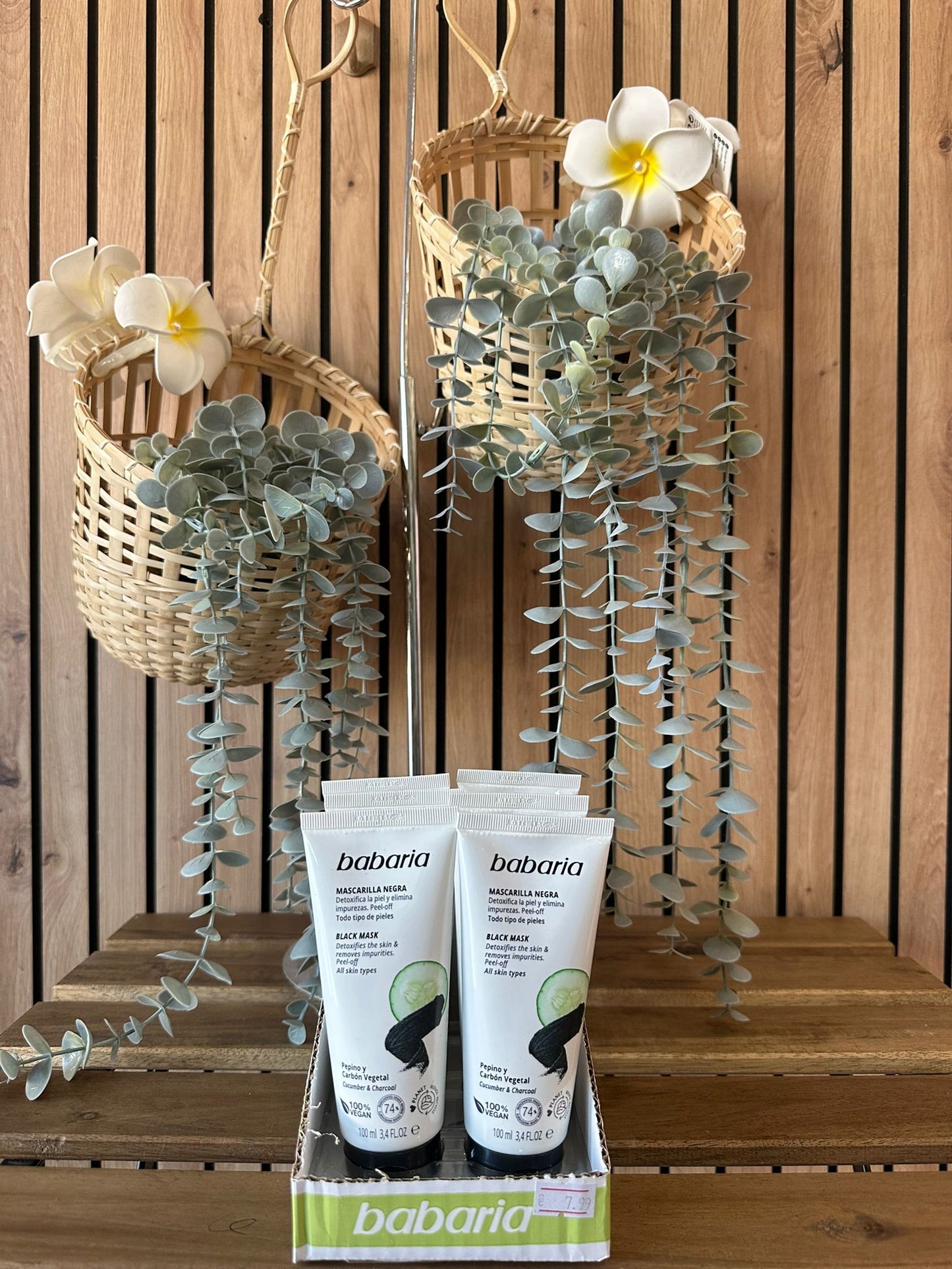 MASCARILLA NEGRA DE PEPINO