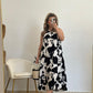 VESTIDO VACA NEGRO