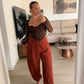 PANTALON PINZA TEJA