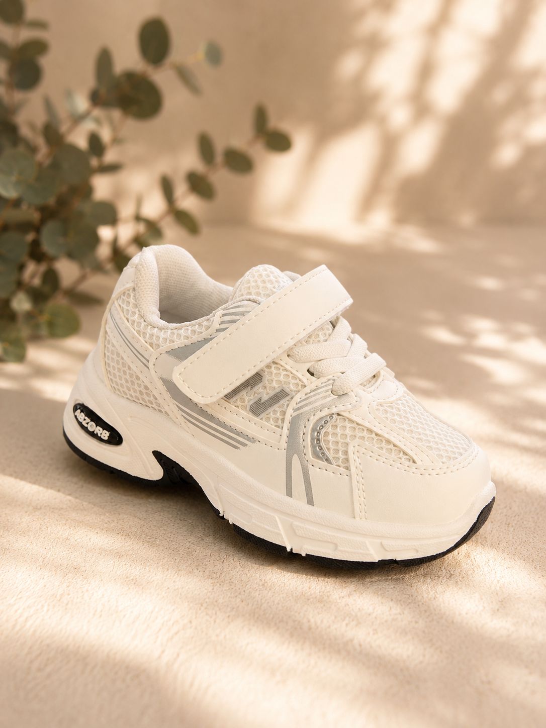 DEPORTIVAS NB VELCRO BLANCO