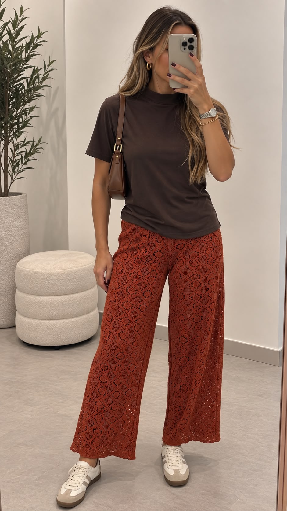 PANTALON ENCAJE