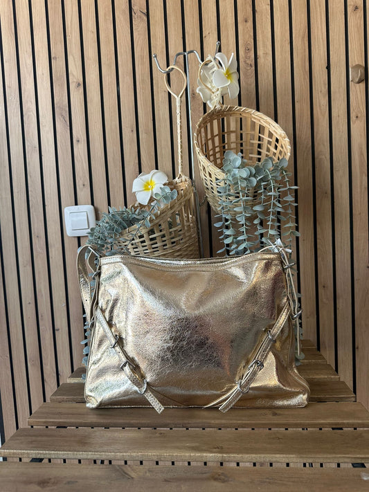 BOLSO CECILIA DORADO