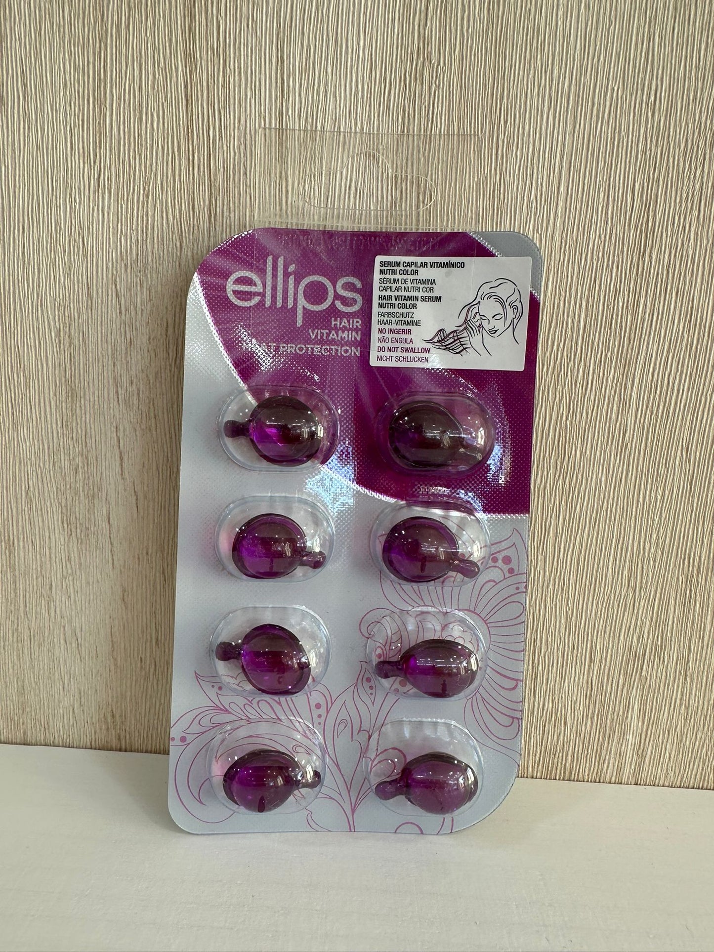 AMPOLLAS CAPILAR NUTRI COLOR PACK DE 8