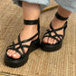 SANDALIAS AGATHA NEGRAS