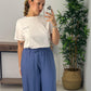 CAMISETA MARGARITA BLANCA