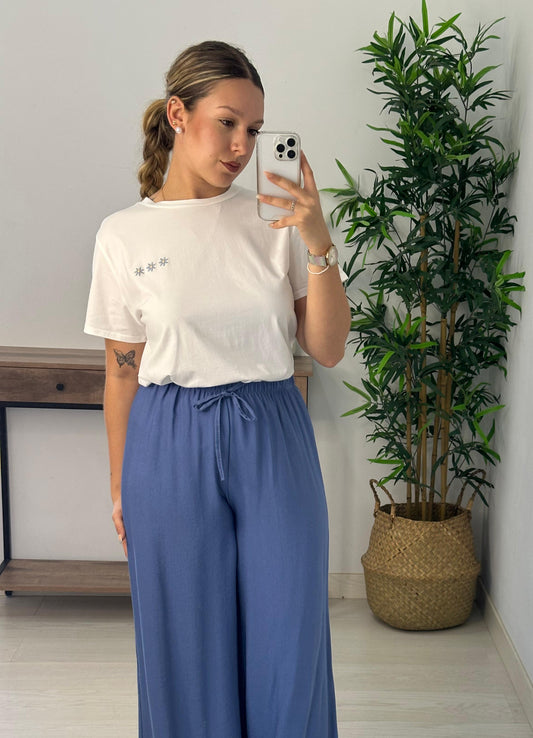 CAMISETA MARGARITA BLANCA