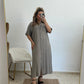 VESTIDO CAMISERO TAUPE