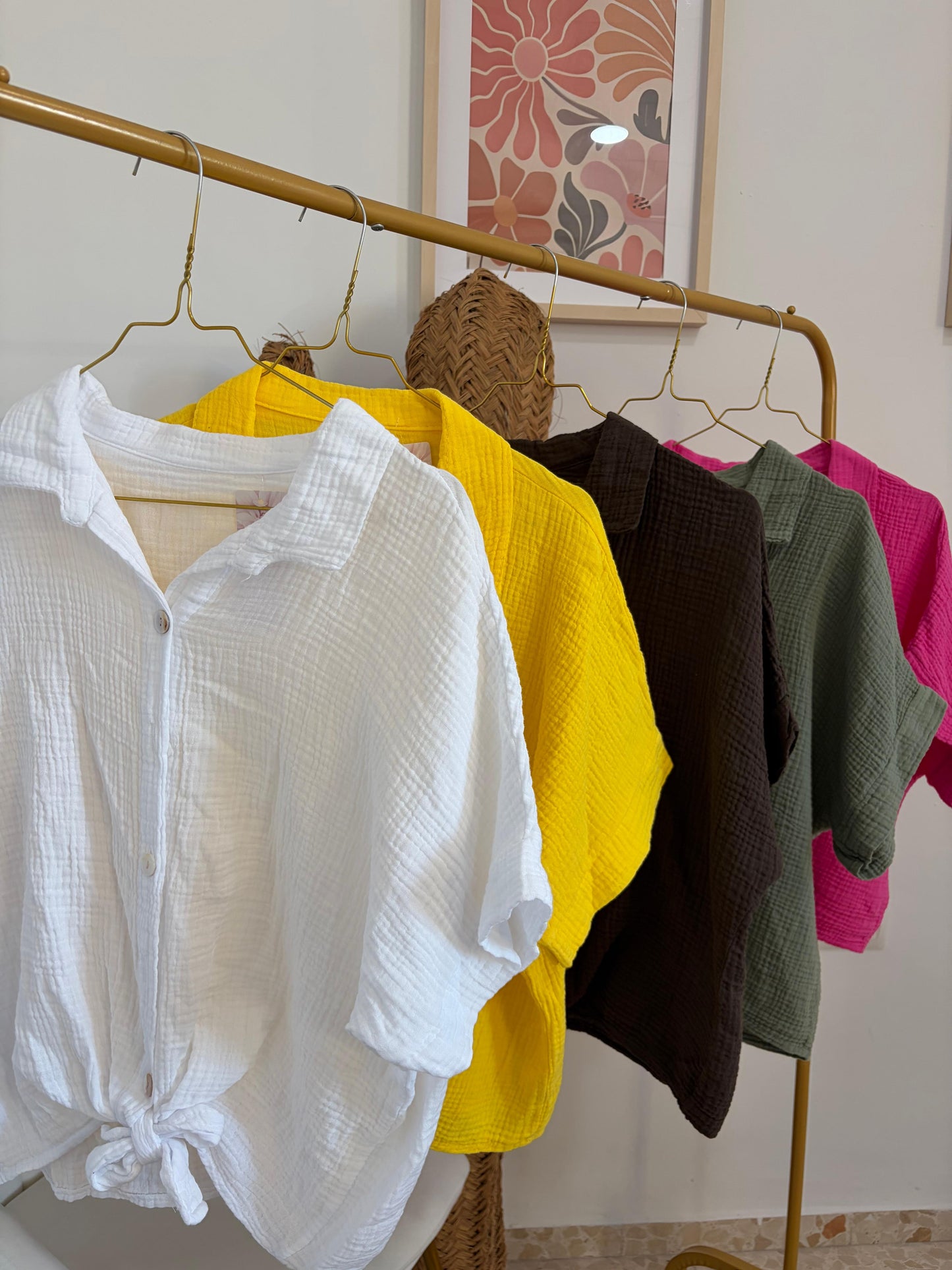 CAMISA DE BAMBULA (+COLORES)