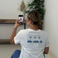 CAMISETA MARGARITA BLANCA