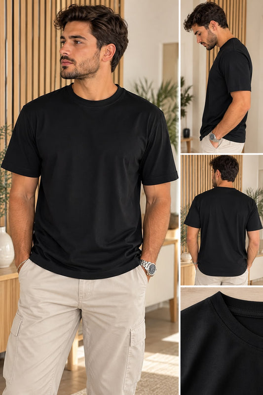 CAMISETA BASICA NEGRA