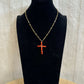 COLLAR CRUZ CORAL