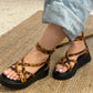 SANDALIAS AGATHA LEOPARDO