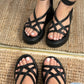 SANDALIAS AGATHA NEGRAS