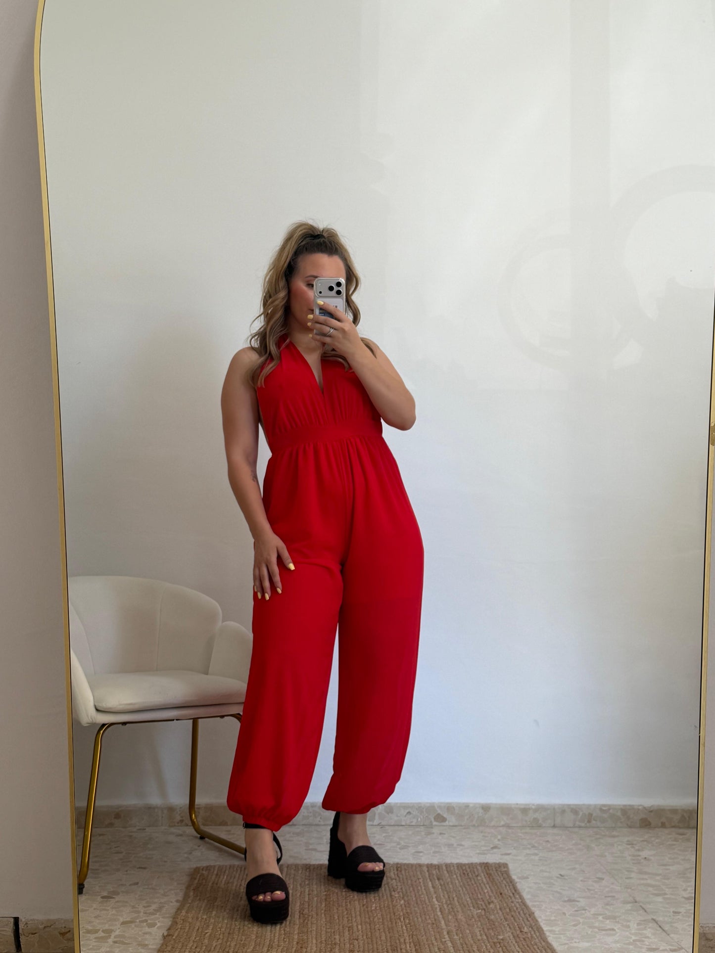 MONO GALA ROJO