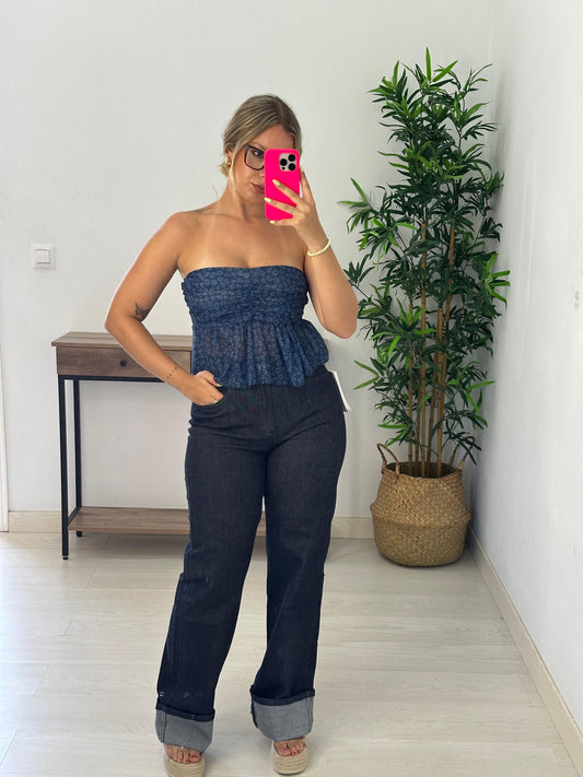 TOP VICTORIA AZUL