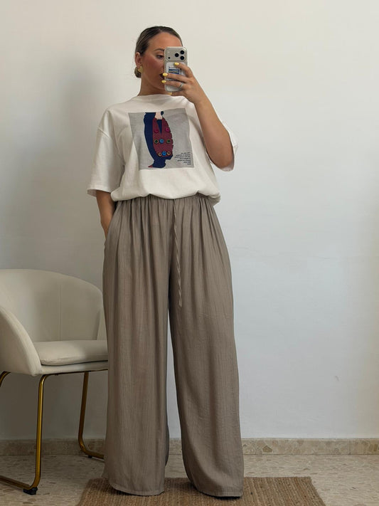 PANTALON AMERI TAUPE