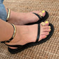 SANDALIAS MYKONOS NEGRAS