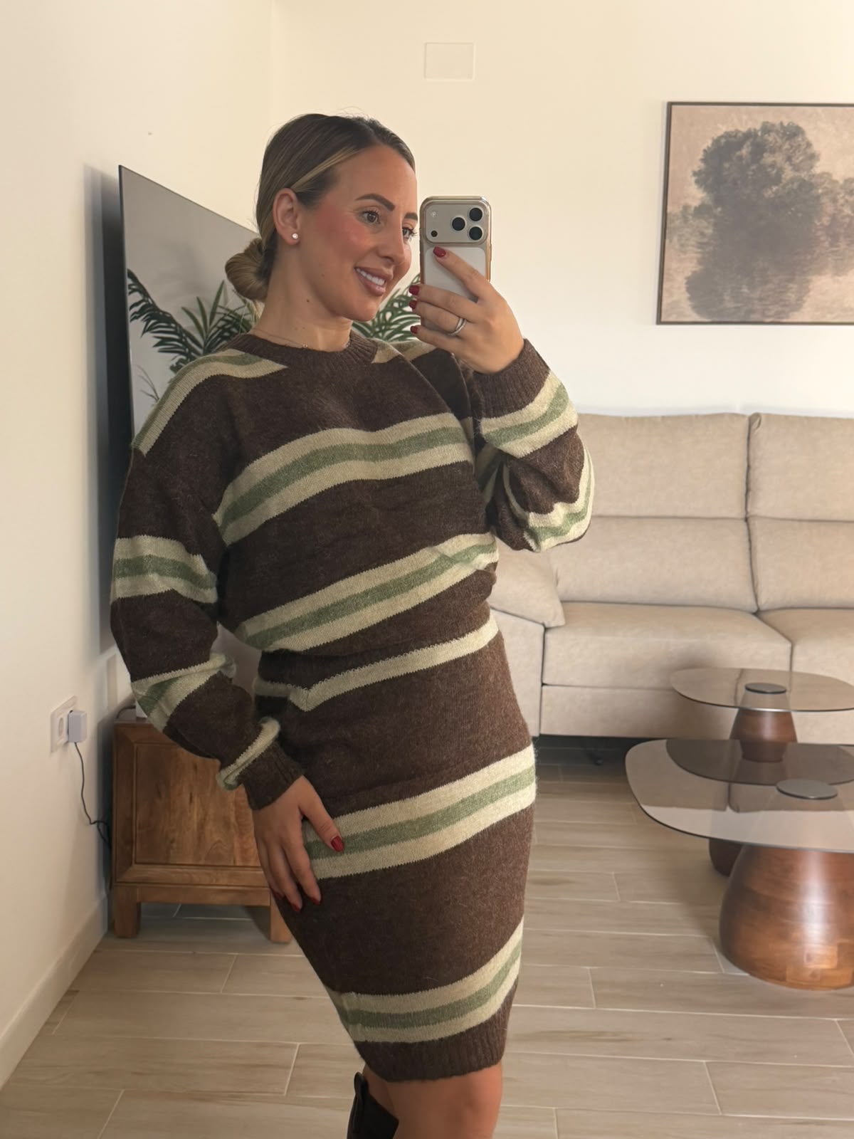 CONJUNTO PUNTO MARRON