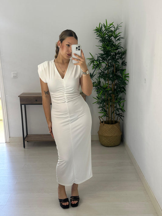 VESTIDO ABRIL BLANCO