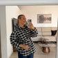 CAMISA CINTURON NEGRO