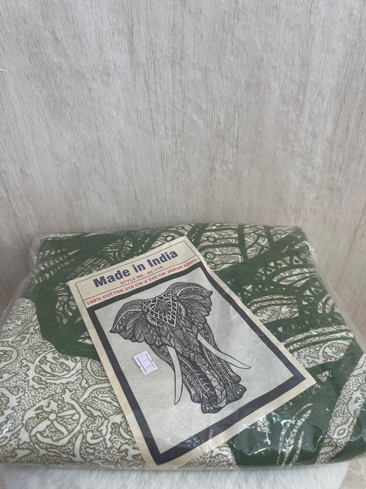 MANDALA ELEFANTE VERDE