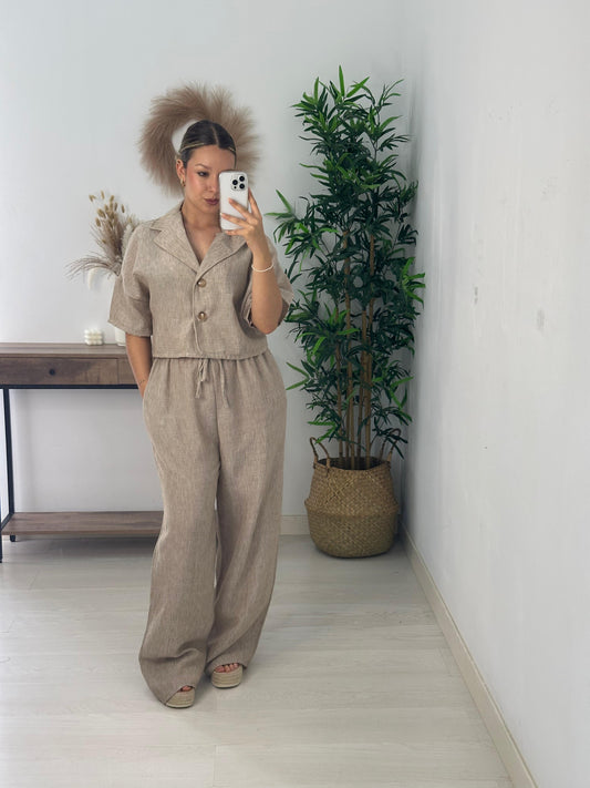 CONJUNTO CANCUN TAUPE