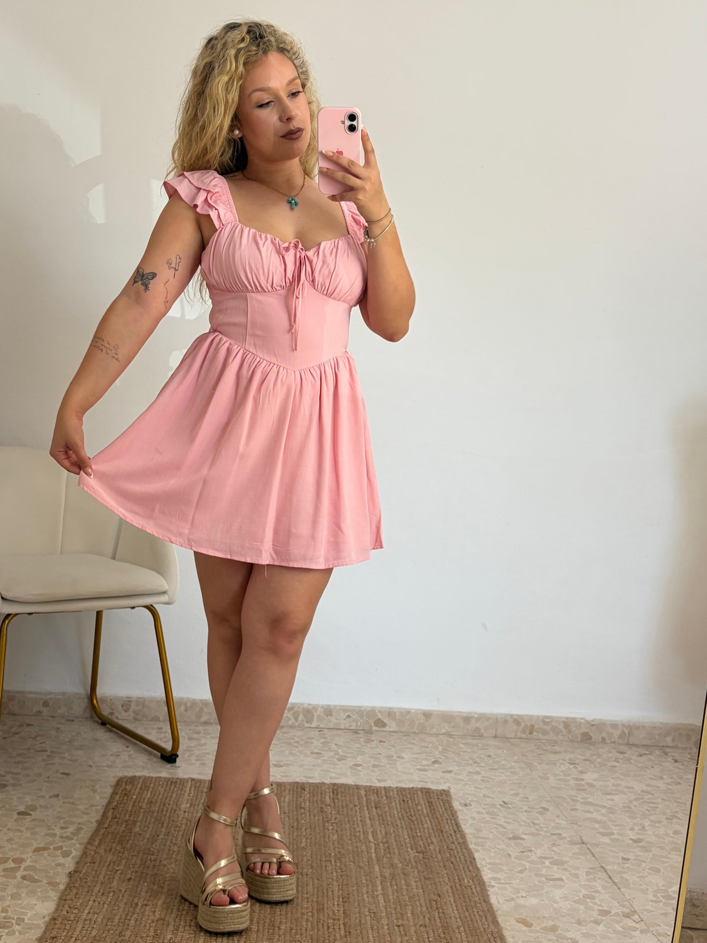 VESTIDO MOJACAR ROSA