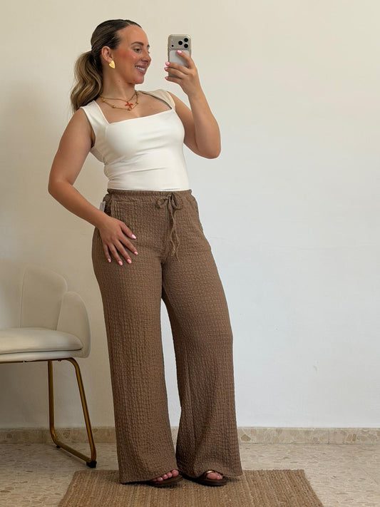 PANTALON BAMBULA TAUPE