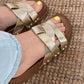 SANDALIAS GRECIA ORO