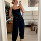 PANTALON BALLON BOTON NEGRO