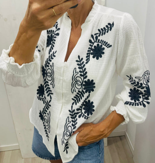 CAMISA BAMBULA BLANCA