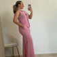CONJUNTO VICHY ROSA FUCSIA