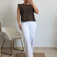 CAMISETA NEREA MARRON CHOCOLATE