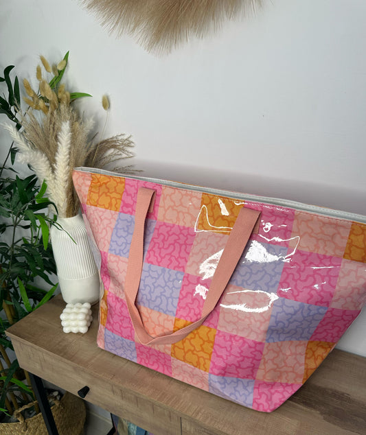 BOLSO PLAYA TOUS ROSA