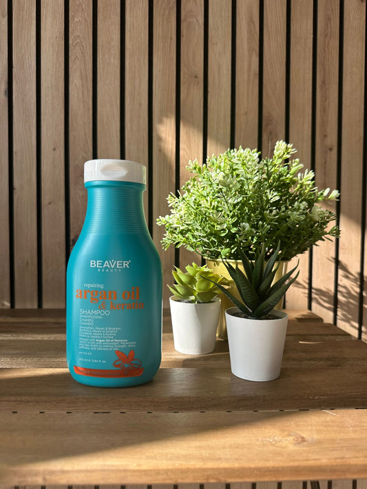 CHAMPÚ ACEITE DE ARGAN Y KERATINA