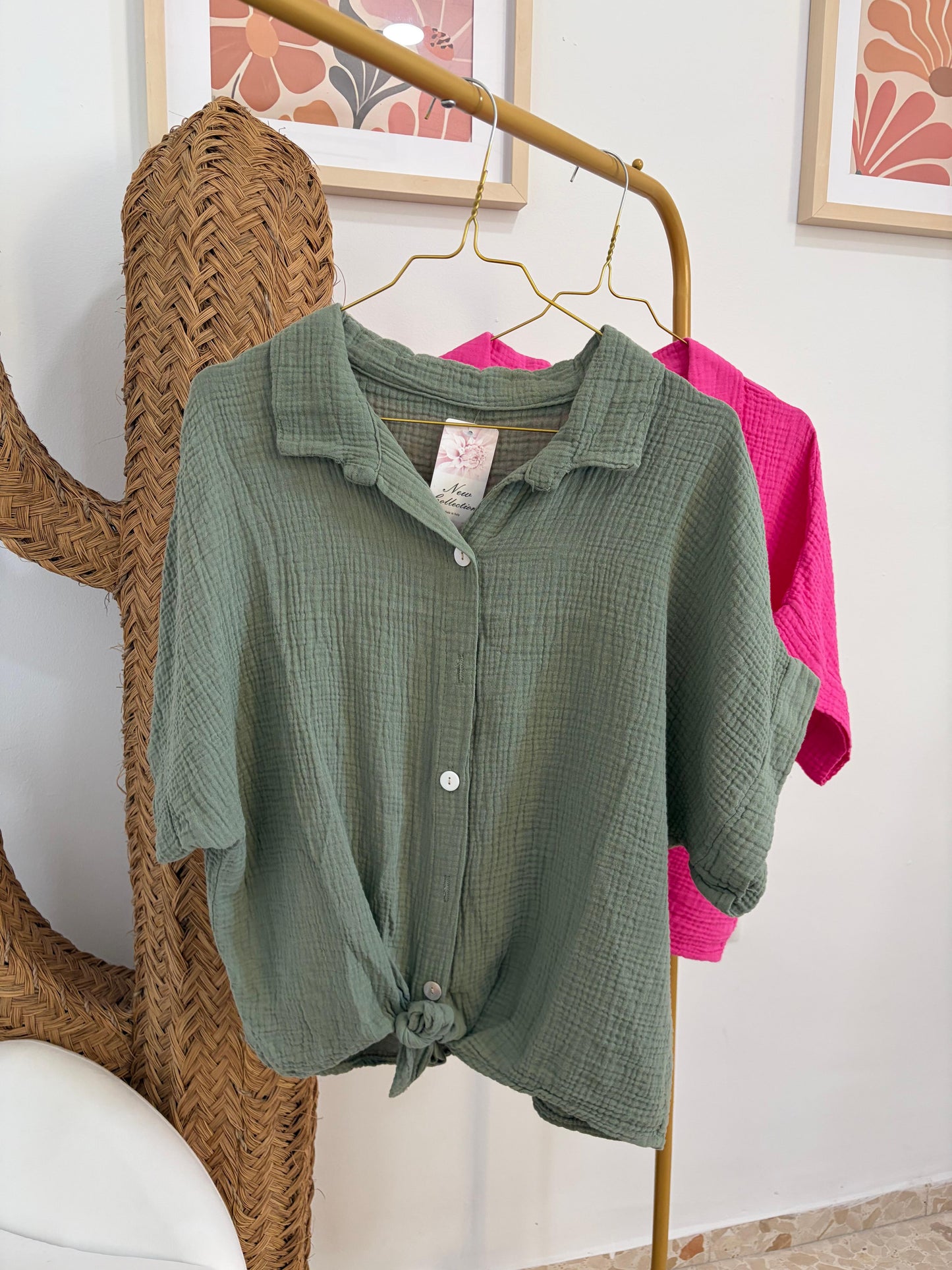 CAMISA DE BAMBULA (+COLORES)